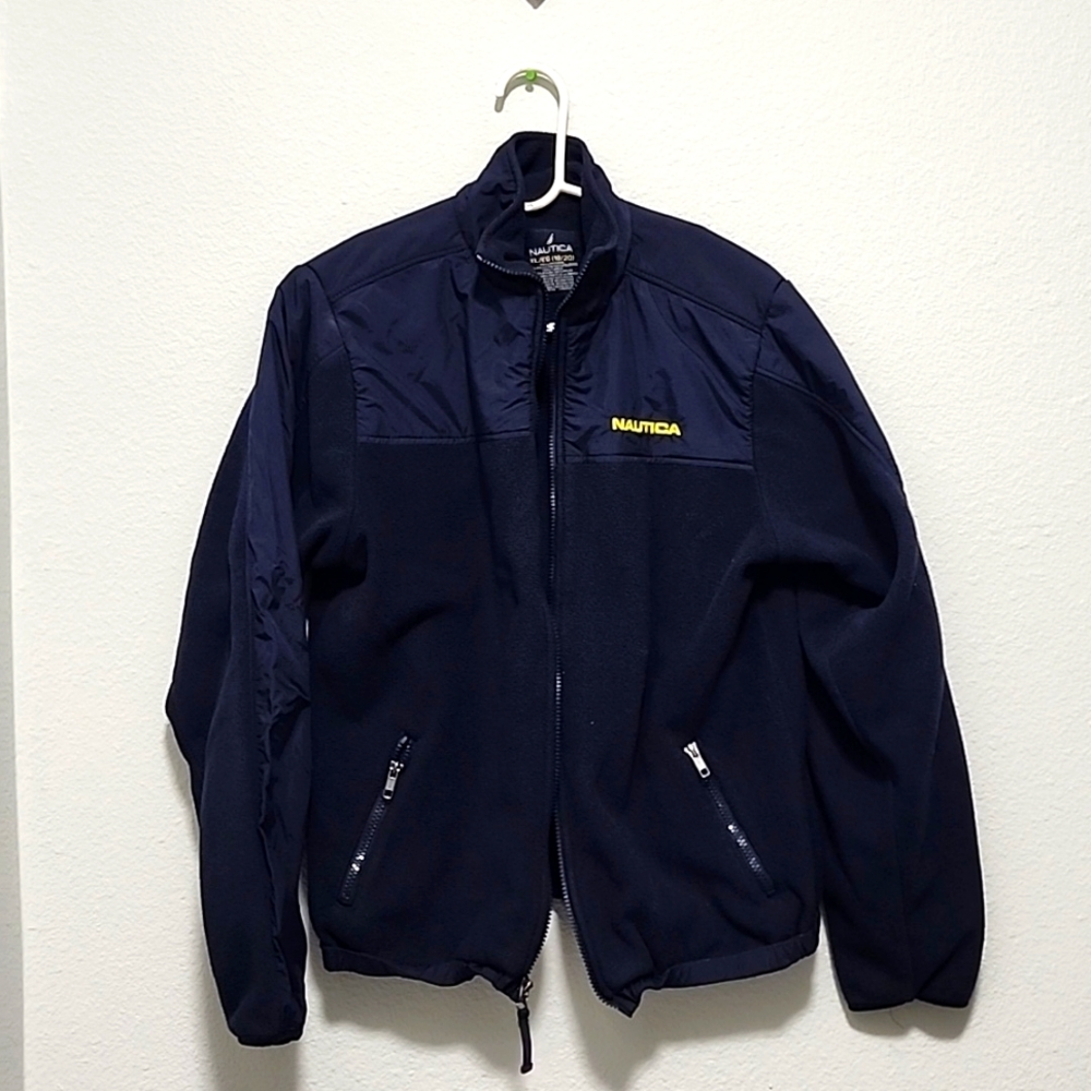 Navy Blue Nautica Zip Up